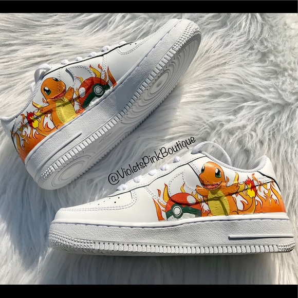 custom nike dunks charmander